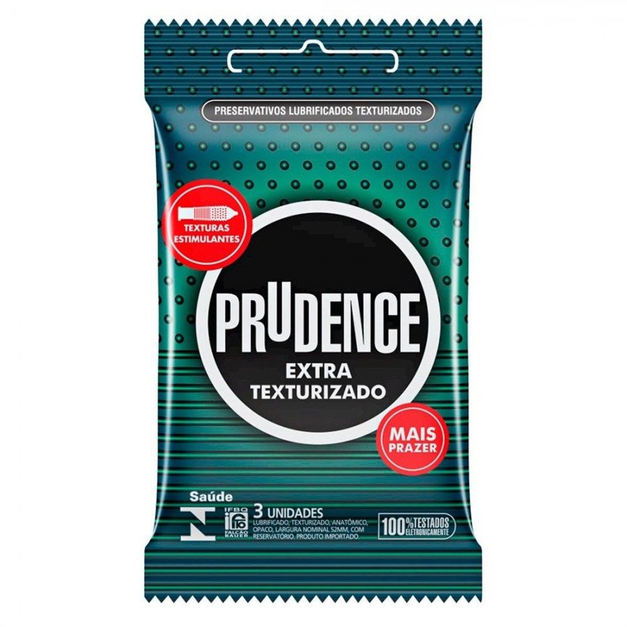 Foto do produto Preservativo Prudence Extra Texturizado