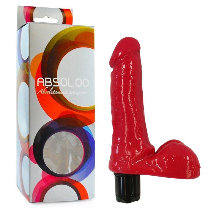 Foto do produto Pênis Vibrador 20x4cm com Glande Saliente