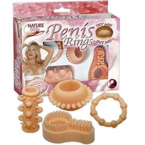 Foto do produto Kit com 4 Anéis de Estimulação