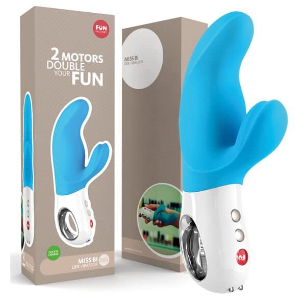 Foto do produto Fun Factory Miss Bi - Turquoise White