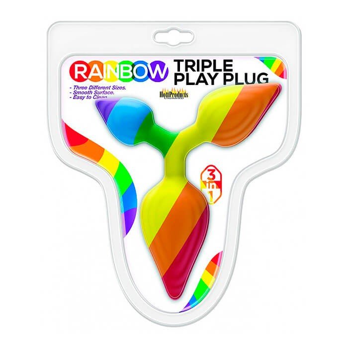 Foto do produto Plug Triplo - Rainbow