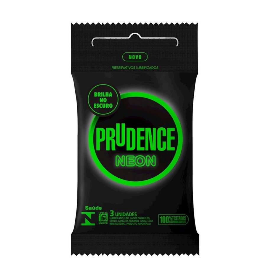 Foto do produto Preservativo Prudece Neon