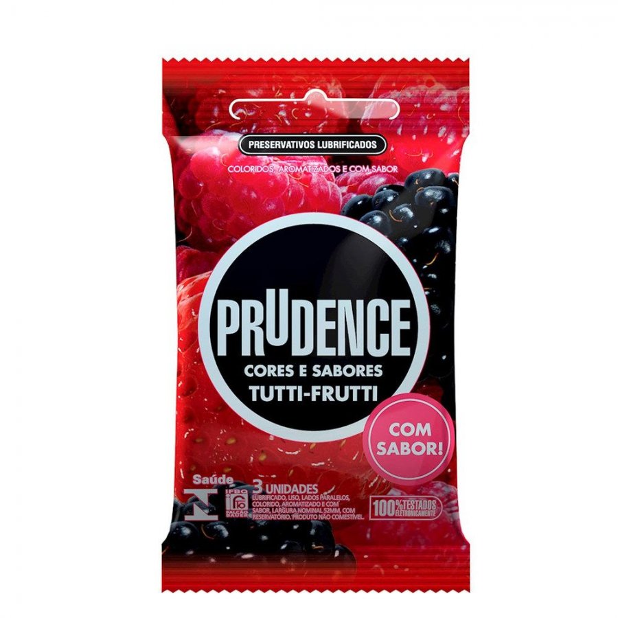 Foto do produto Preservativo Prudence Tutti Frutti