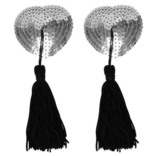 Foto do produto Nipple Cover Coração Prata