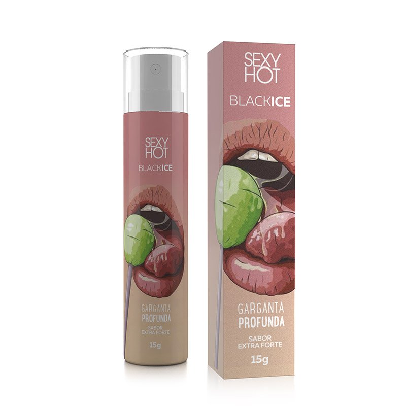 Foto do produto Anestésico Oral Garganta Profunda - Black Ice - Sexy Hot